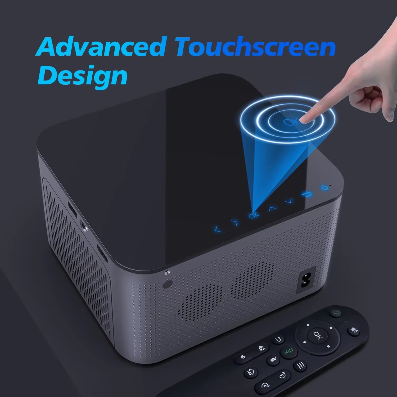 Android 11 4K Smart Projector *1080P Full HD - Voice Control Home Cinema Theater