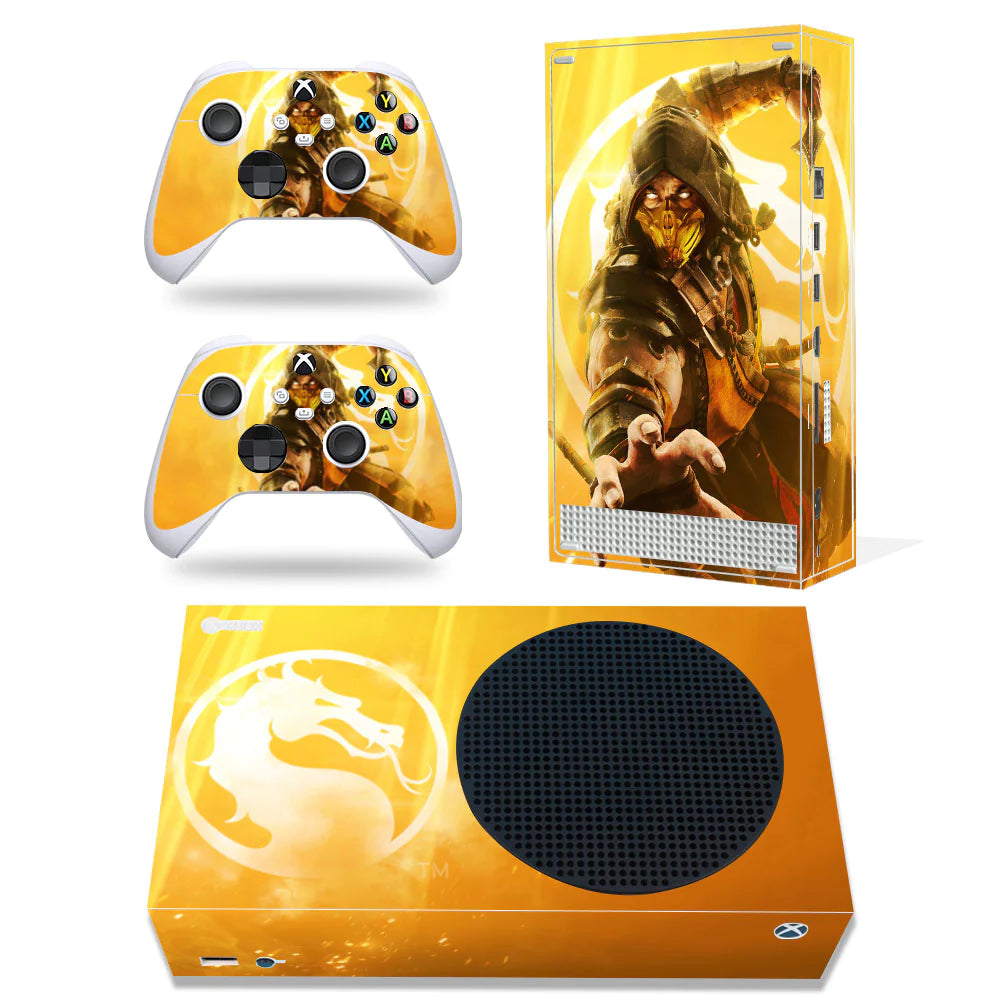 XBOX S Removable Skin - Cover  Vinyl for Xbox Series S Console and 2 Controllers