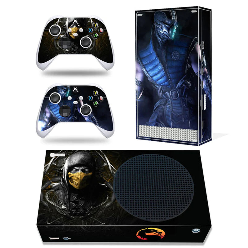 XBOX S Removable Skin - Cover  Vinyl for Xbox Series S Console and 2 Controllers