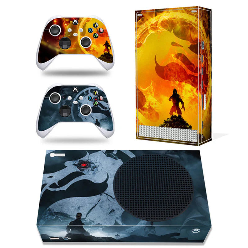 XBOX S Removable Skin - Cover  Vinyl for Xbox Series S Console and 2 Controllers
