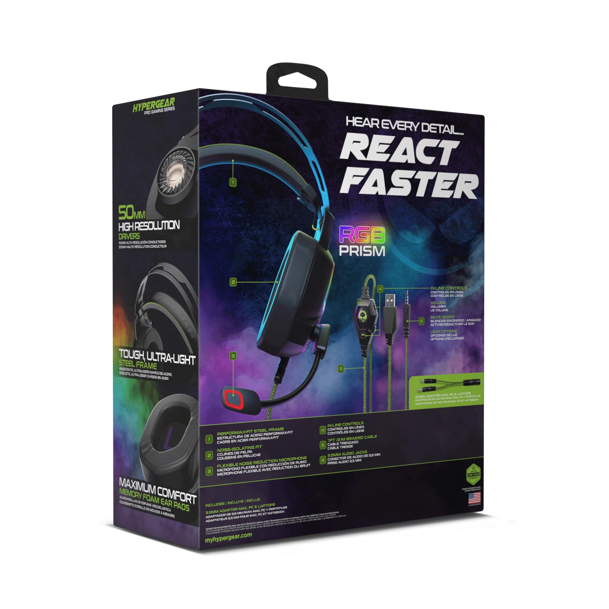 Hypergear Pro Multiplatform Gaming Headset